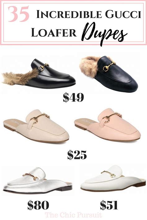 dupe for gucci loafers fur|gucci loafer mule alternative.